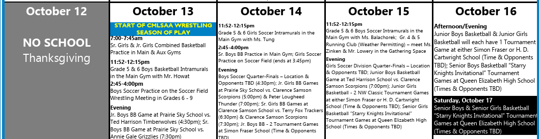 Athletics Oct 12 16